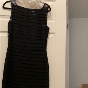 Black cocktail dress
